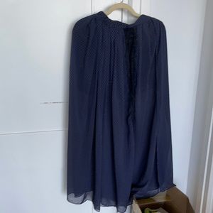 Full length skirt with side open